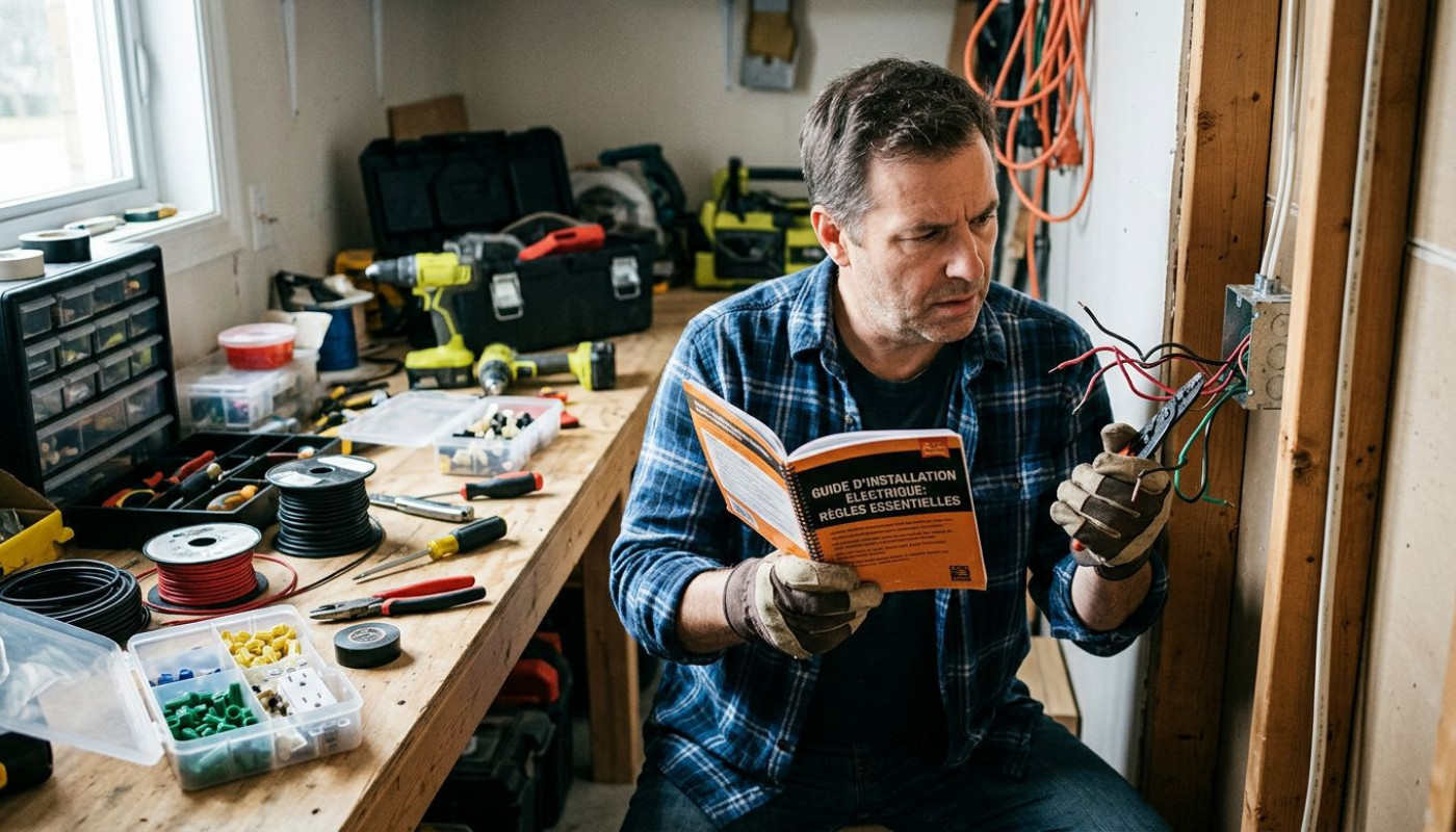 À quoi sert un guide d’installation électrique si on ne respecte que la moitié des règles