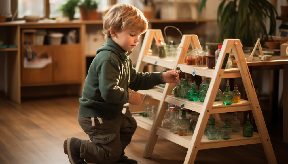 Ce qu’il faut savoir sur les escabeaux Montessori