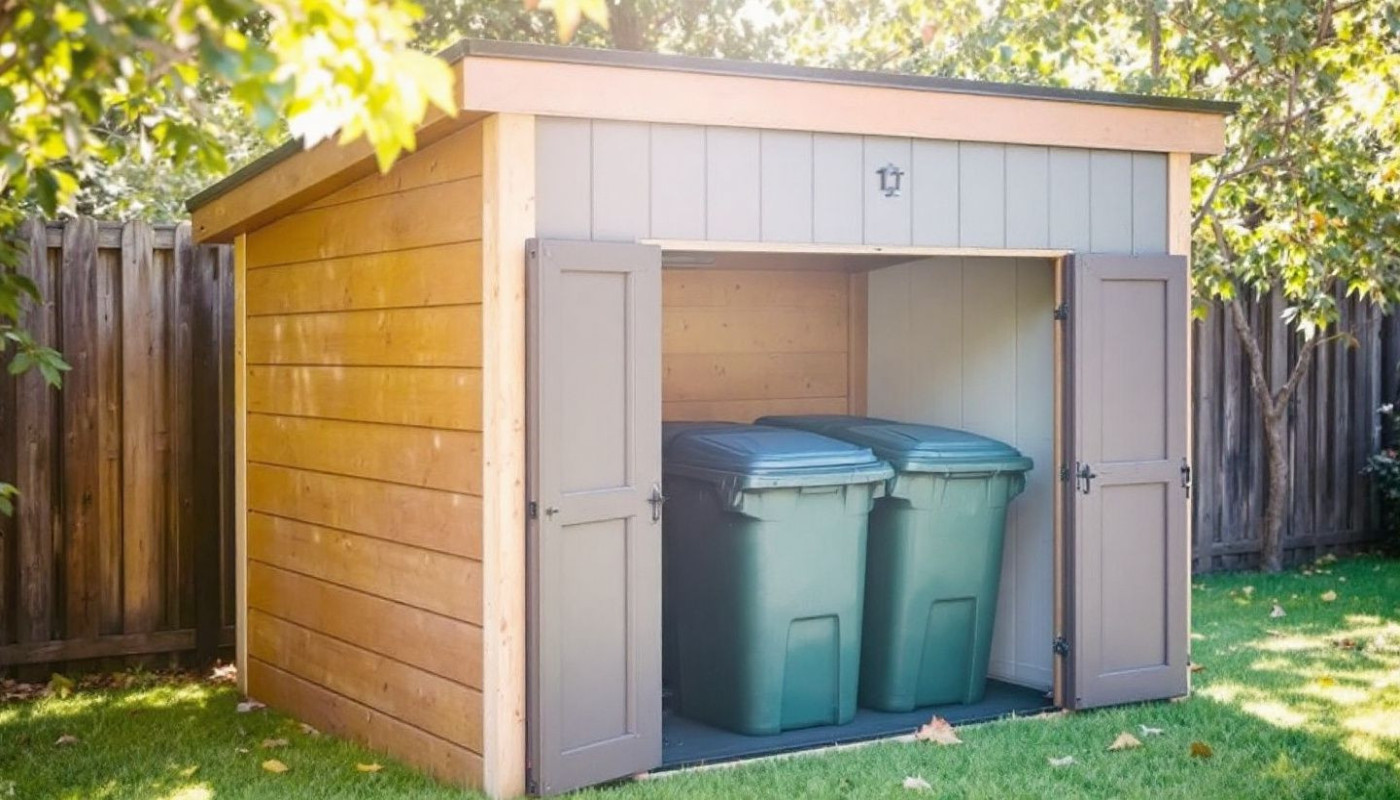 Comment choisir le meilleur abri pour dissimuler ses poubelles ?