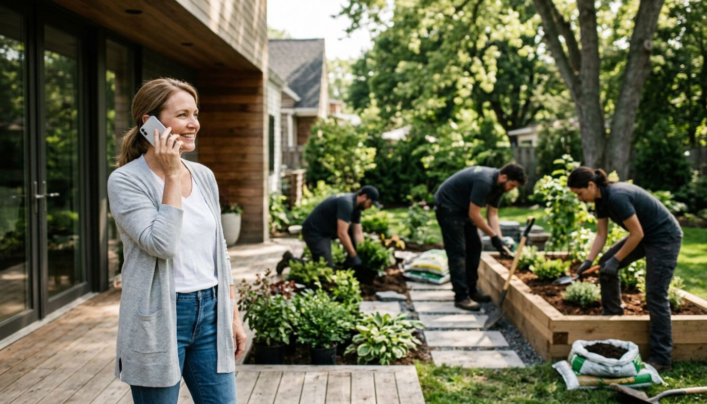 Un simple appel peut-il transformer votre extérieur ?